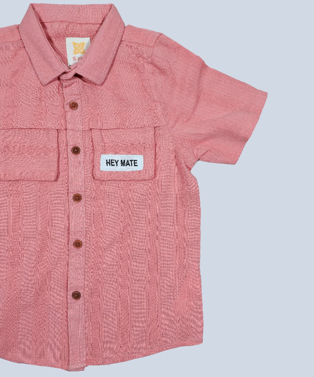 Boys Short Sleeve Shirt