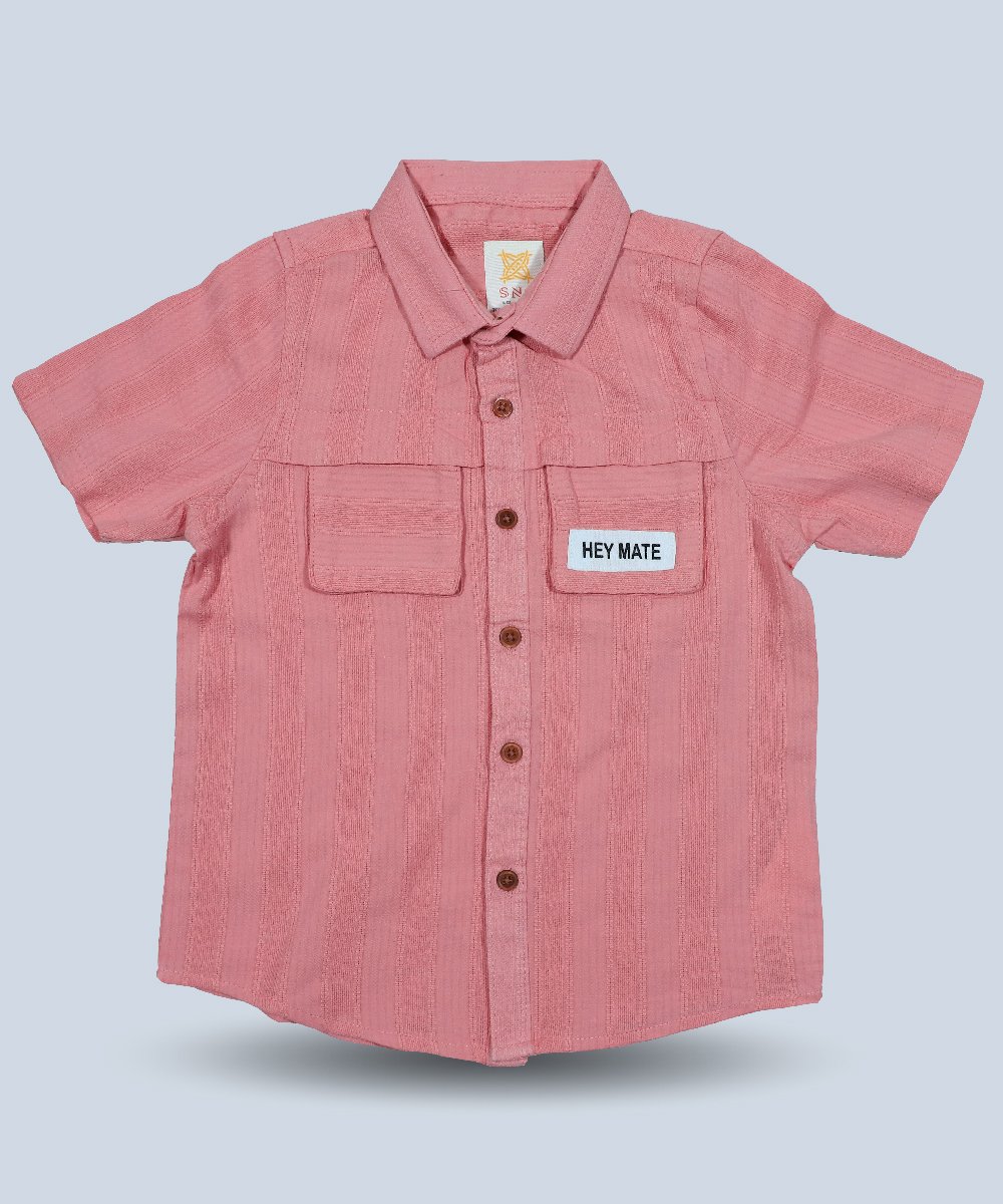 Boys Short Sleeve Shirt