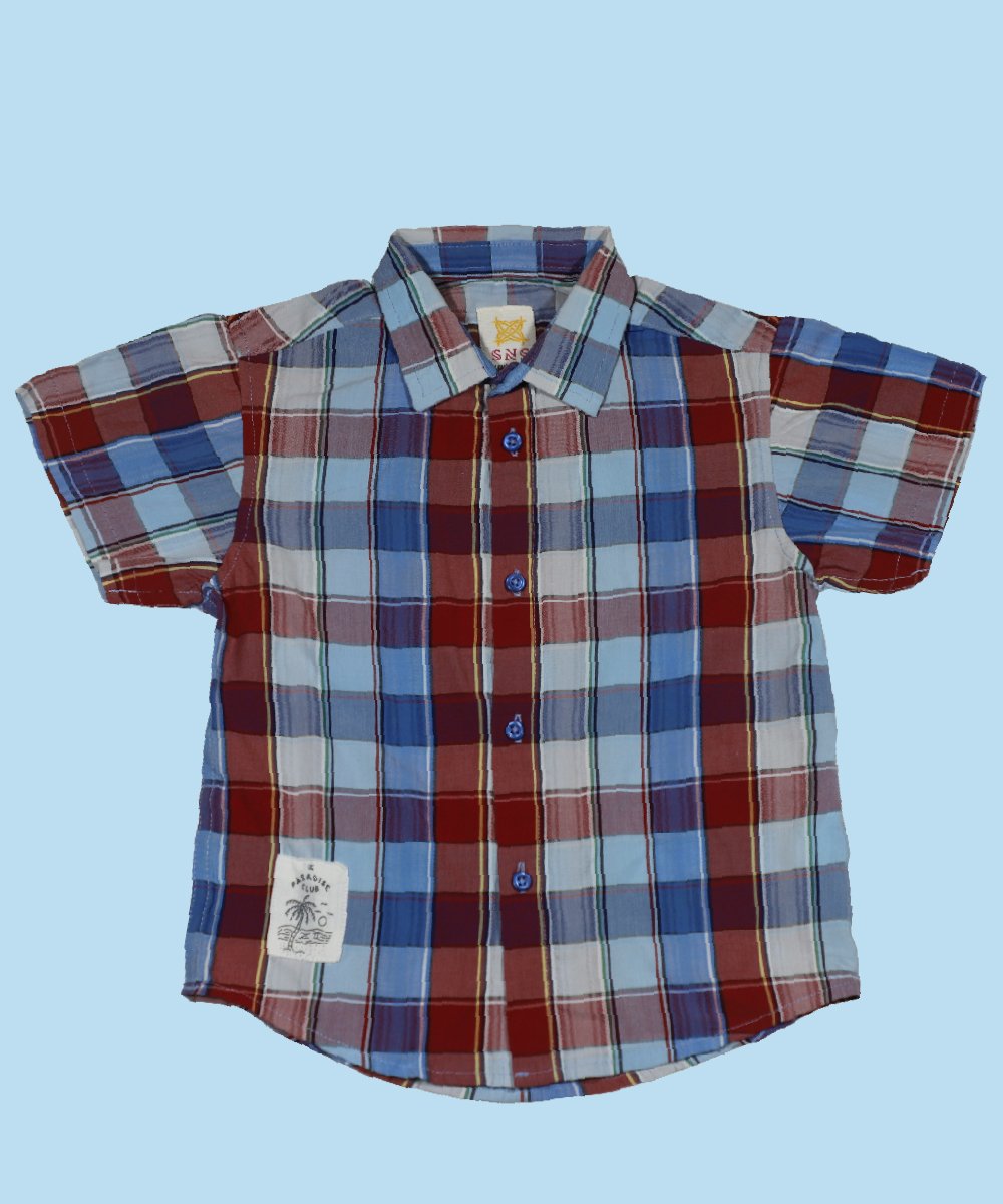 Boys Short Sleeve Shirt