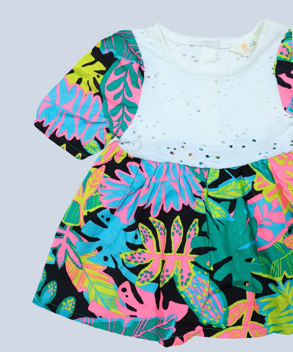 Girls Dress (0/3 M-6 Year)(102157)