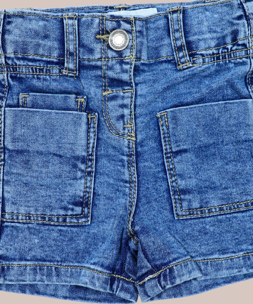 Girls Short Pant (0/3 M-3 Year) (100737)