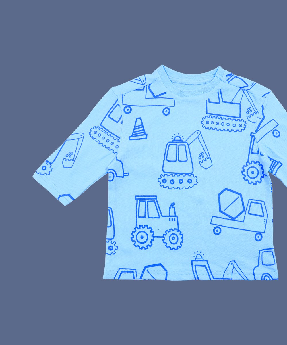 Boys Full Sleeve T-Shirt (0/3 M- 6 Years) (104405)