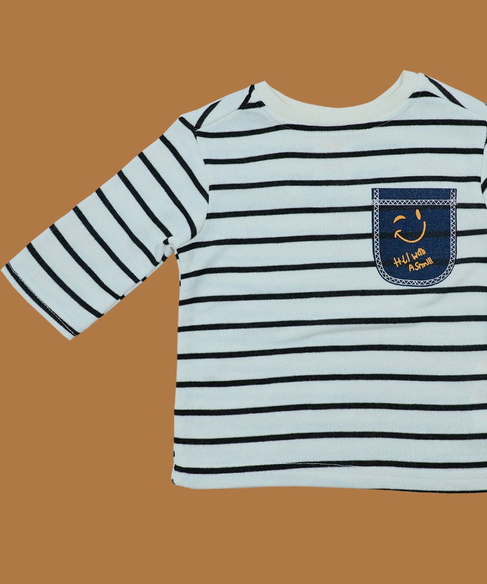 Boys Full Sleeve T-Shirt (0/3 M- 6 Years) (102057)