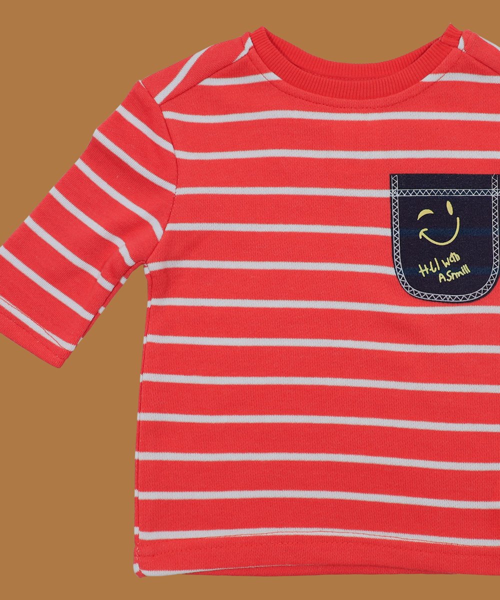 Boys Full Sleeve T-Shirt (0/3 M- 6 Years) (102027)