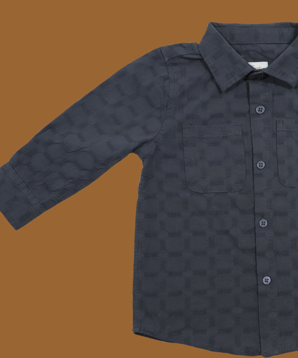 Boys Full Sleeve Shirt. (0/3 M-6 Years) (104451)