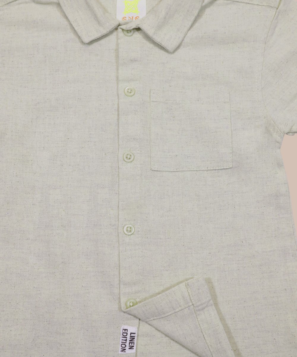 Boys Short Sleeve Shirt (0/3 M-6 Year) (105442)