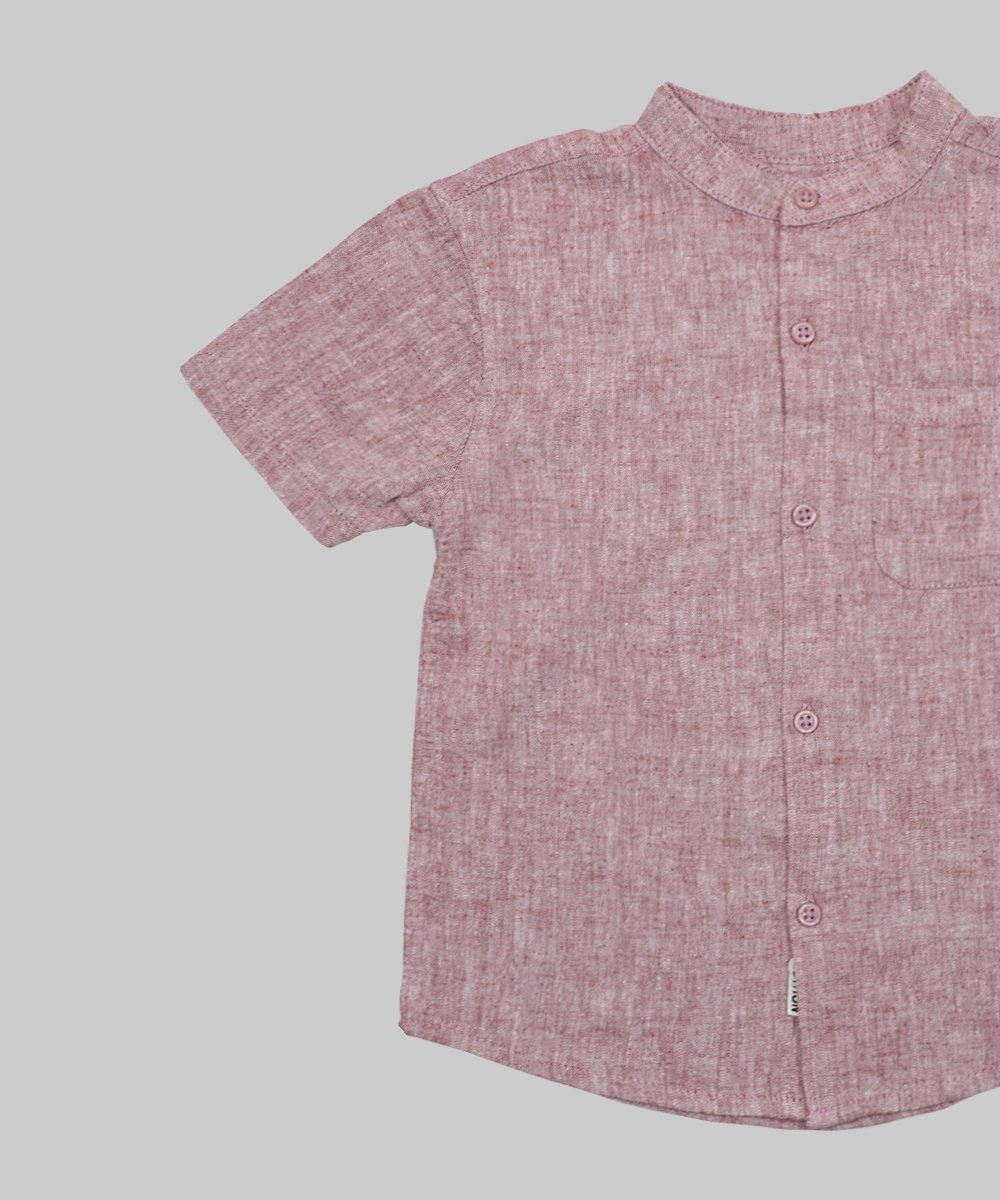 Boys Short Sleeve Shirt (0/3 M-6 Year) (105297)
