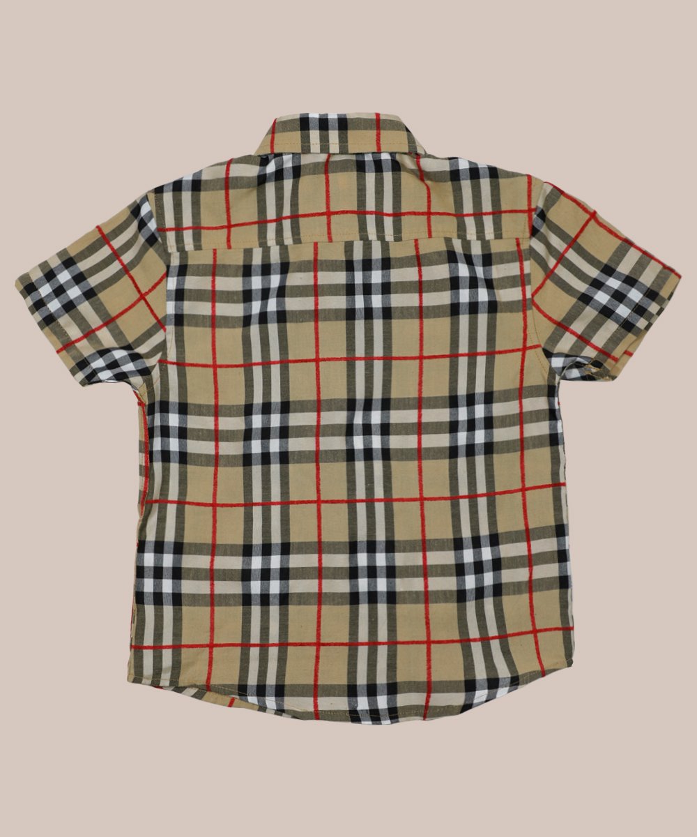 Boys Short Sleeve Shirt (0/3 M-6 Year) (106973)