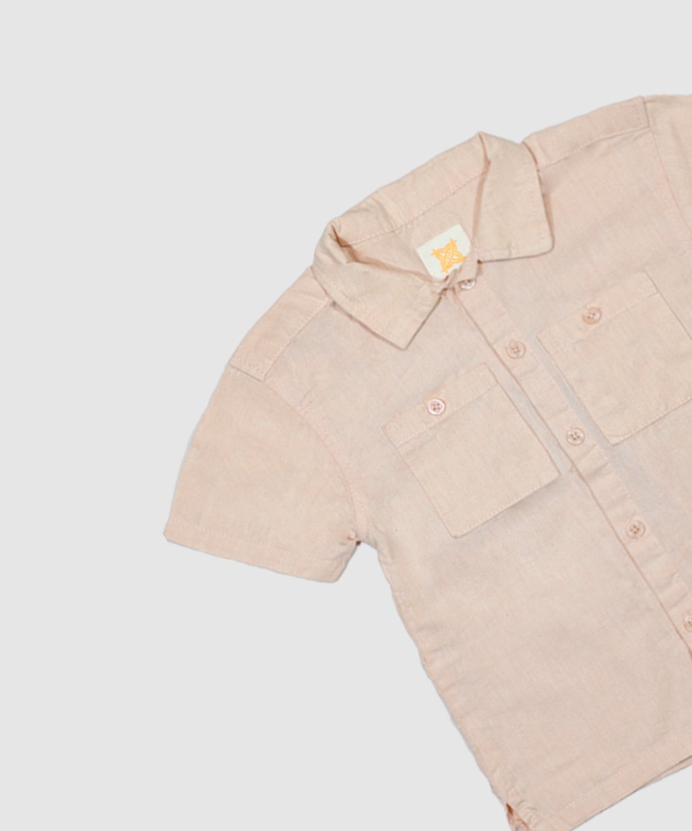 Boys Short Sleeve Shirt (0/3 M-6 Year) (106956)