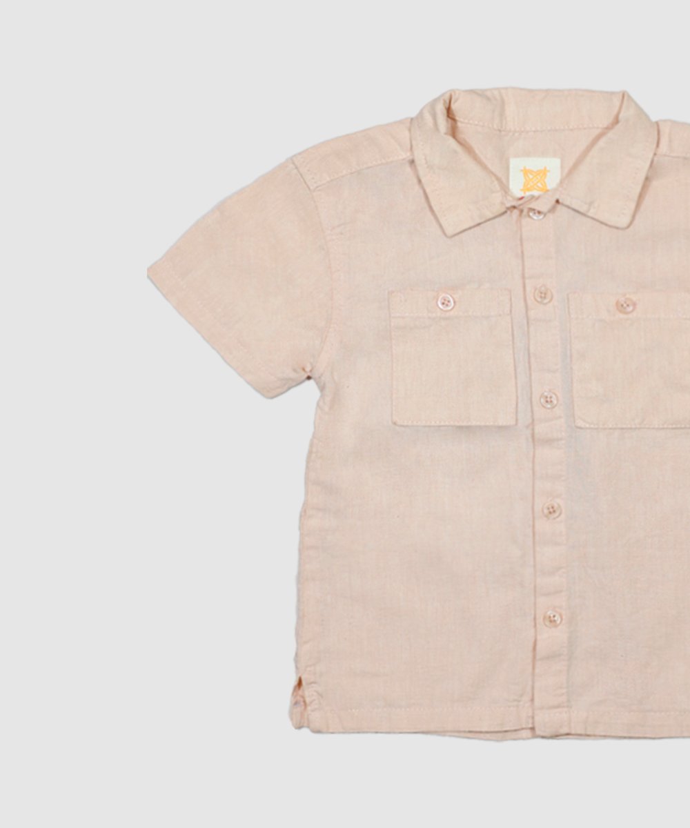 Boys Short Sleeve Shirt (0/3 M-6 Year) (106956)