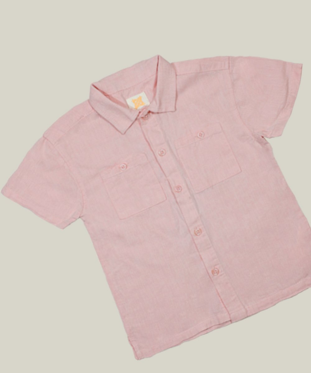 Boys Short Sleeve Shirt (0/3 M-6 Year) (106997)