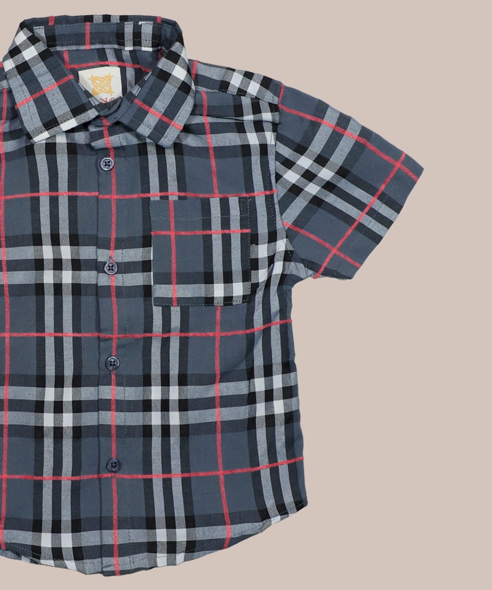 Boys Short Sleeve Shirt (0/3 M-3 Years) (107418)