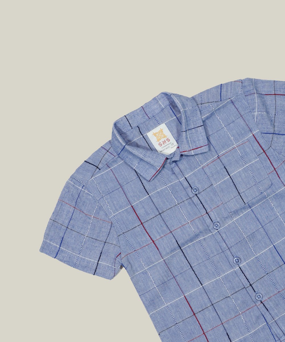 Boys Short Sleeve Shirt (3 Years-15/16 Years) (107137)