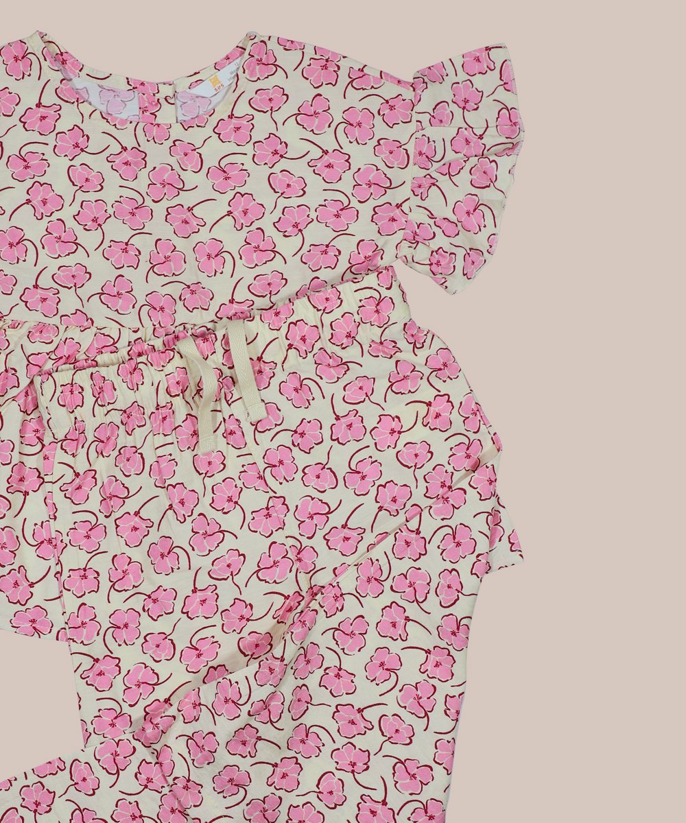 Girls 2 Pcs Set(Size-0/3 M to 6 Years) (108409)