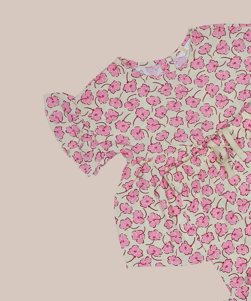Girls 2 Pcs Set(Size-0/3 M to 6 Years) (108409)