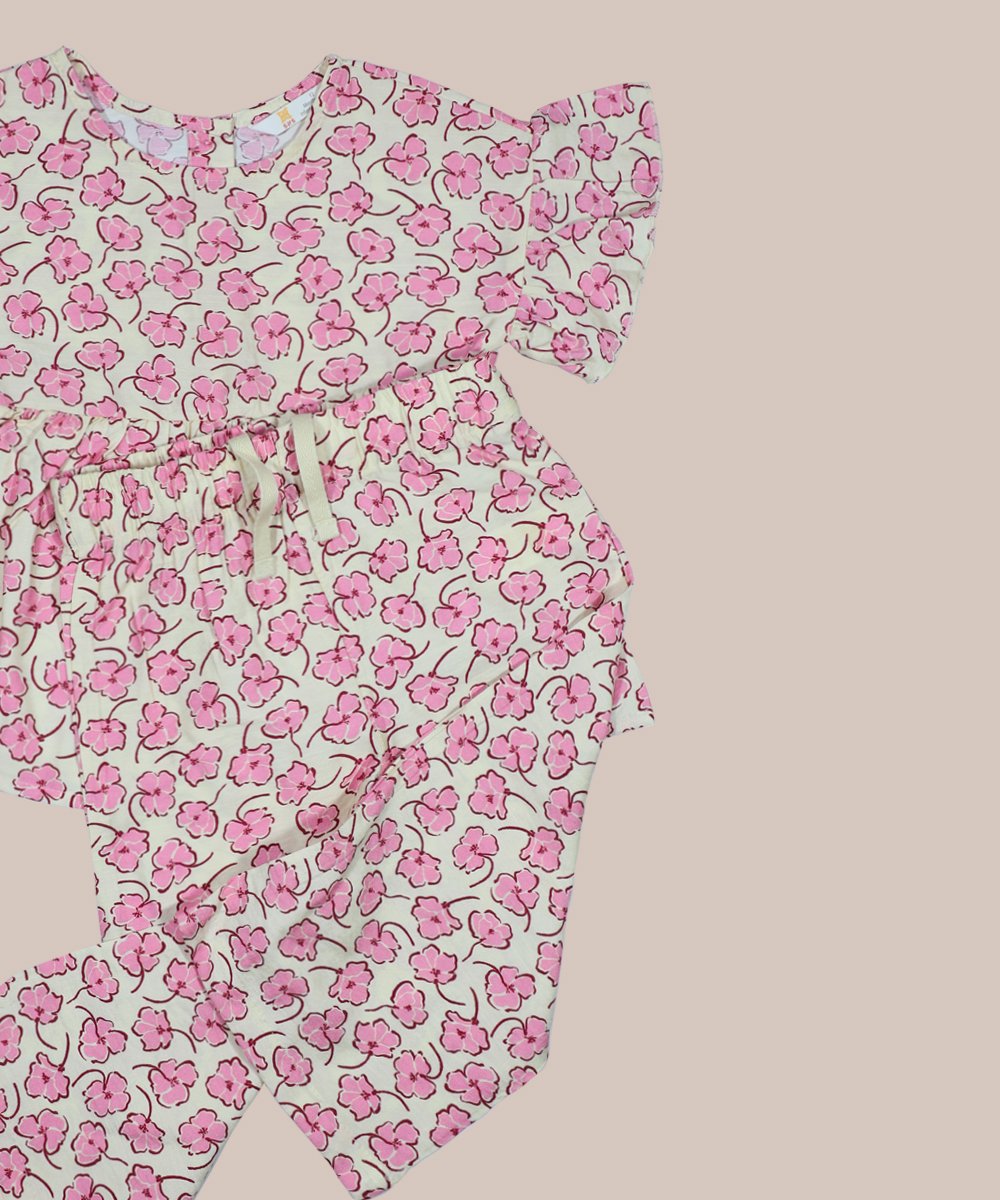 Girls 2 Pcs Set(Size-0/3 M to 6 Years) (108409)