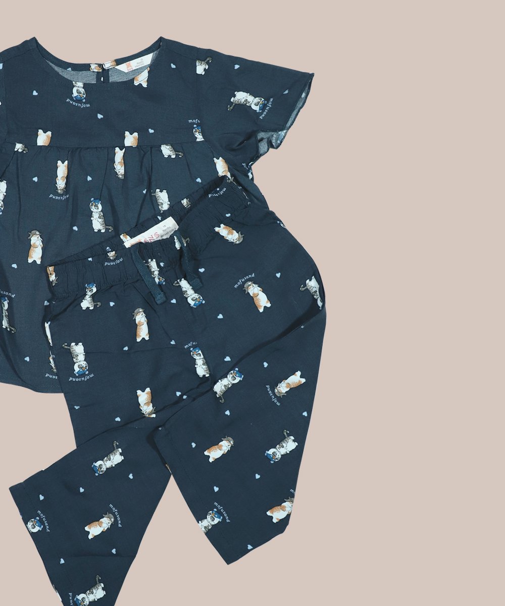 Girls 2 Pcs Set(Size-0/3 M to 6 Years) (107863)