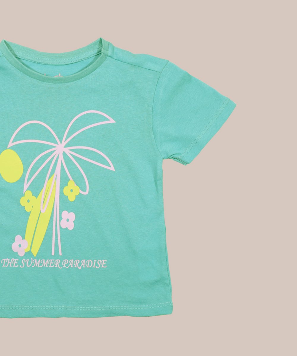 Girls Short Sleeve T-Shirt (size-0/3 M to 6 Year) (108561)