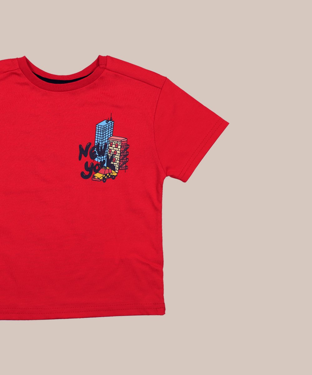 Boys Short Sleeve T-Shirt (0/3 M-6 Years) (109121)
