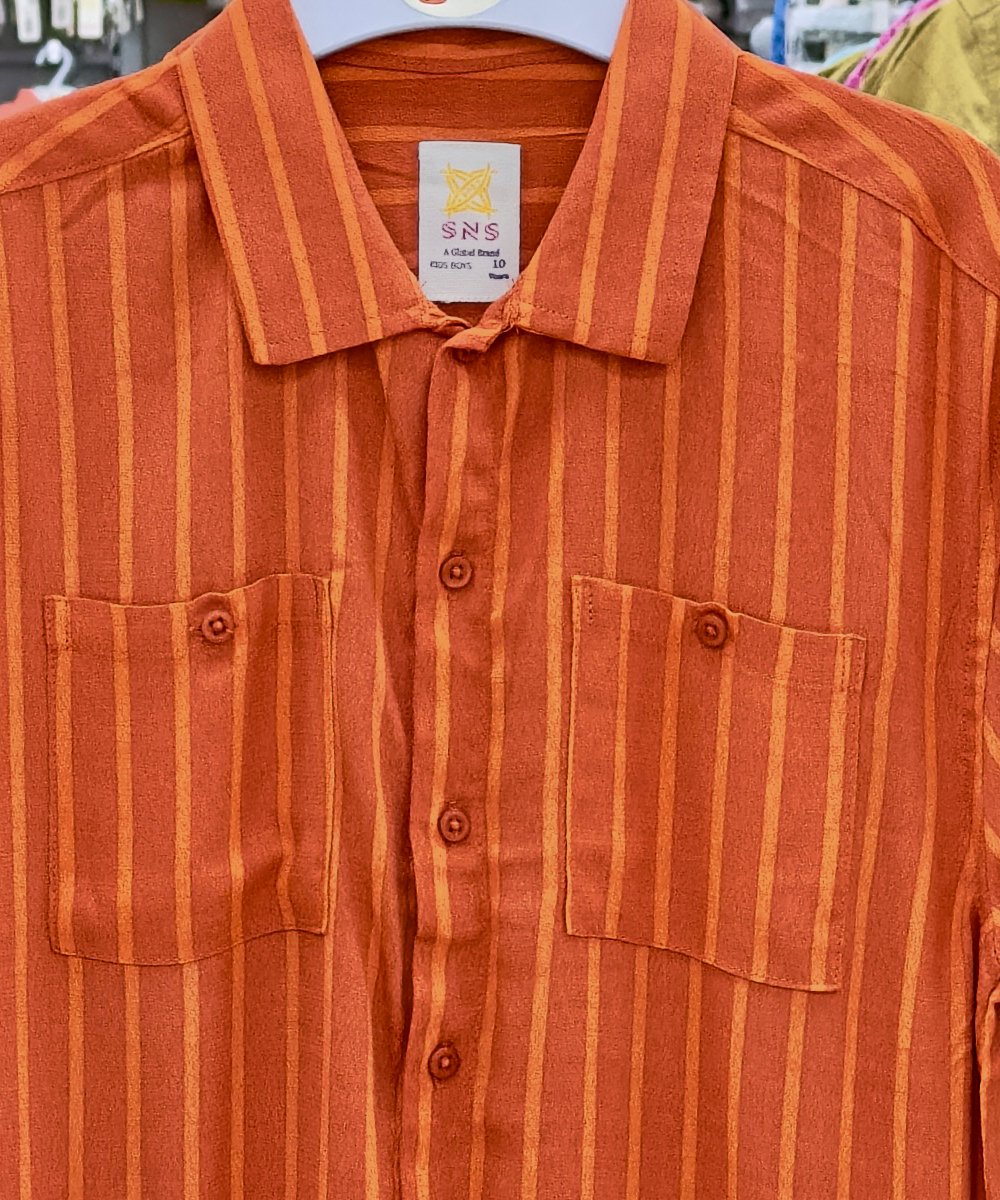 Boys Short Sleeve Shirt (3 Years-15/16 Years) (106588)