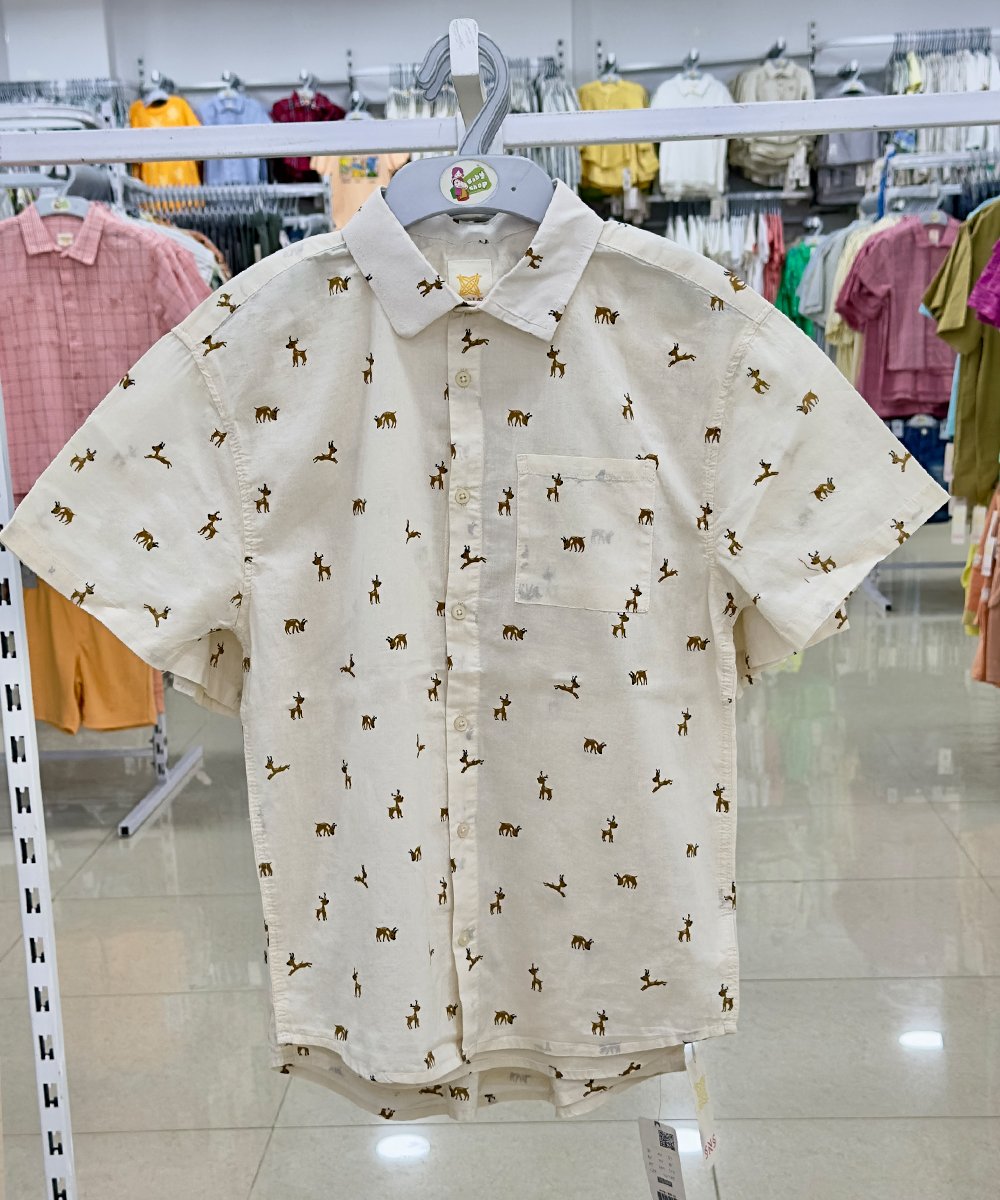 Boys Short Sleeve Shirt (0/3 M To 15/16 Years)(106177-106165)