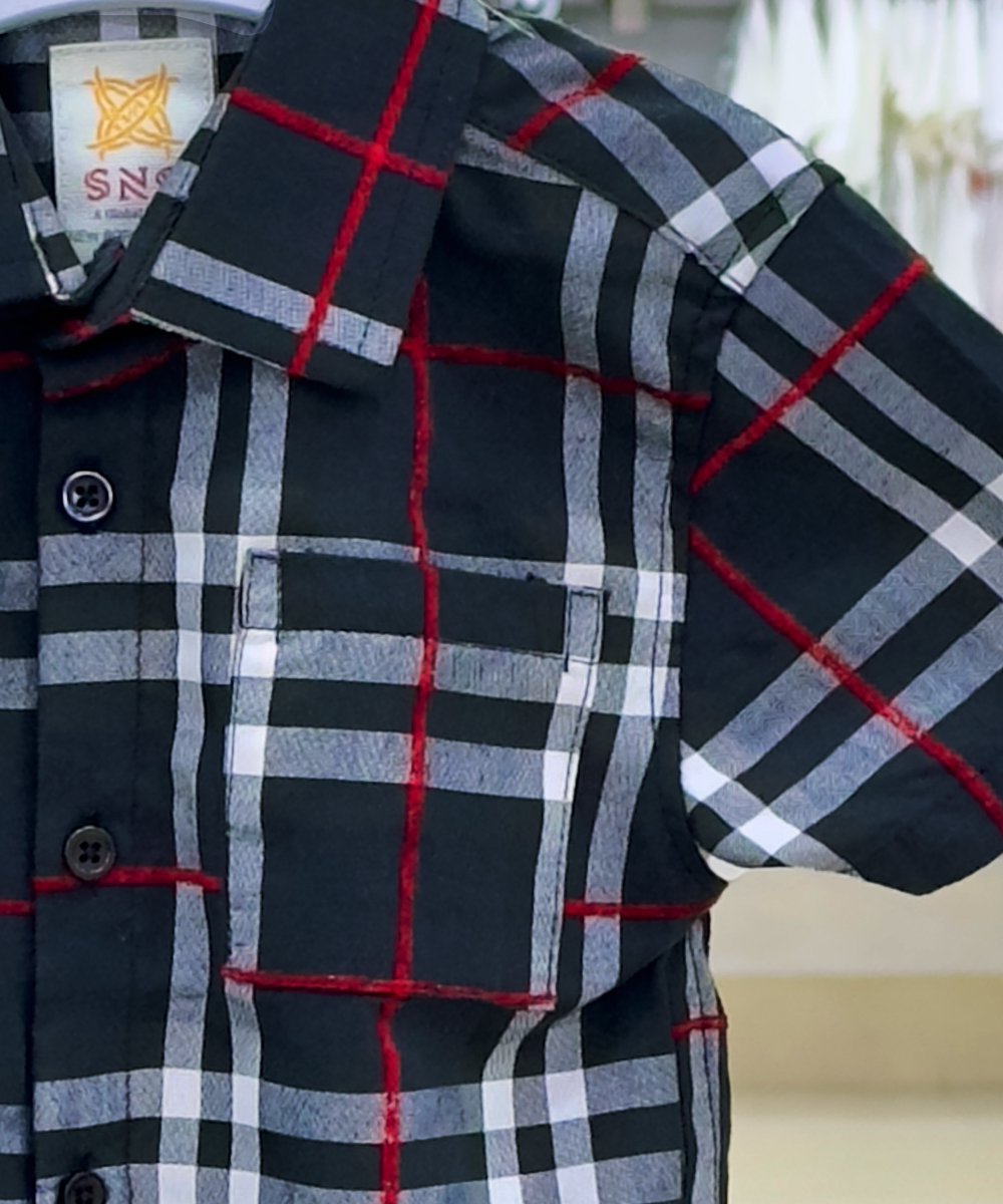 Boys Short Sleeve Shirt (0/3 M-6 Years) (107418)