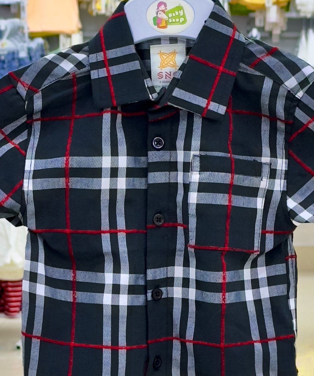 Boys Short Sleeve Shirt (0/3 M-6 Years) (107418)