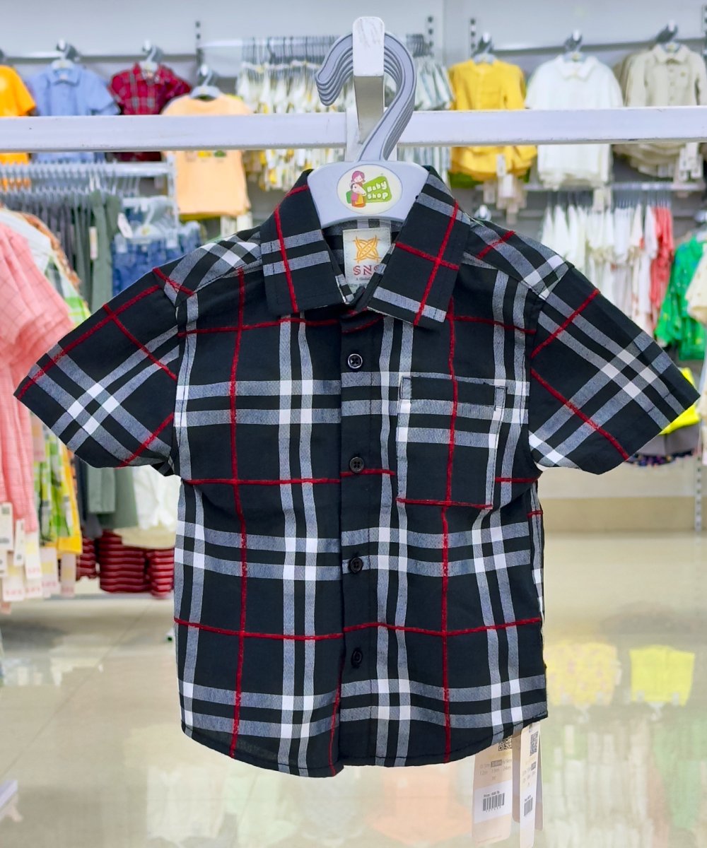 Boys Short Sleeve Shirt (0/3 M-6 Years) (107418)