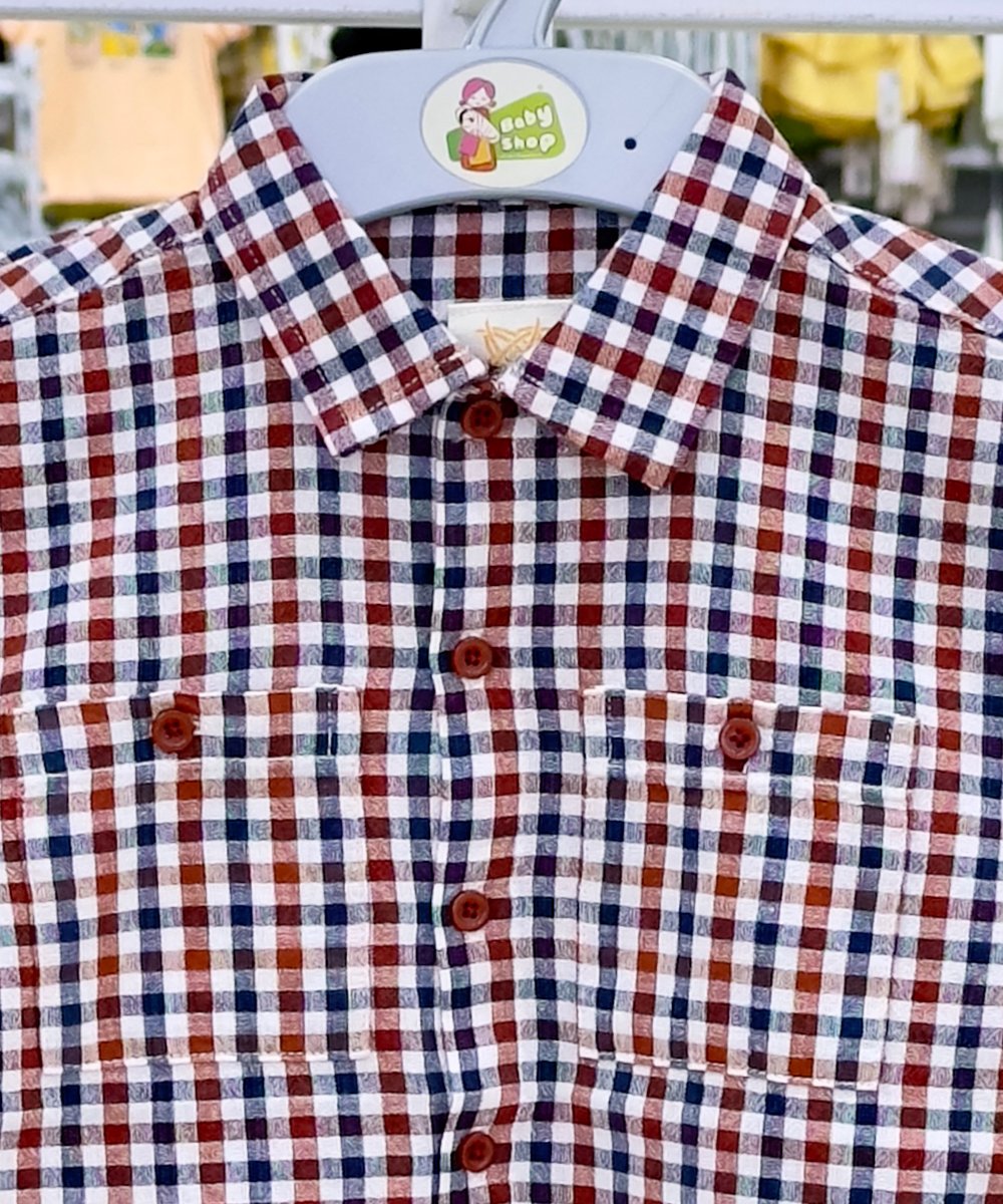 Boys Short Sleeve Shirt (3 Years-15/16 ) (107831)