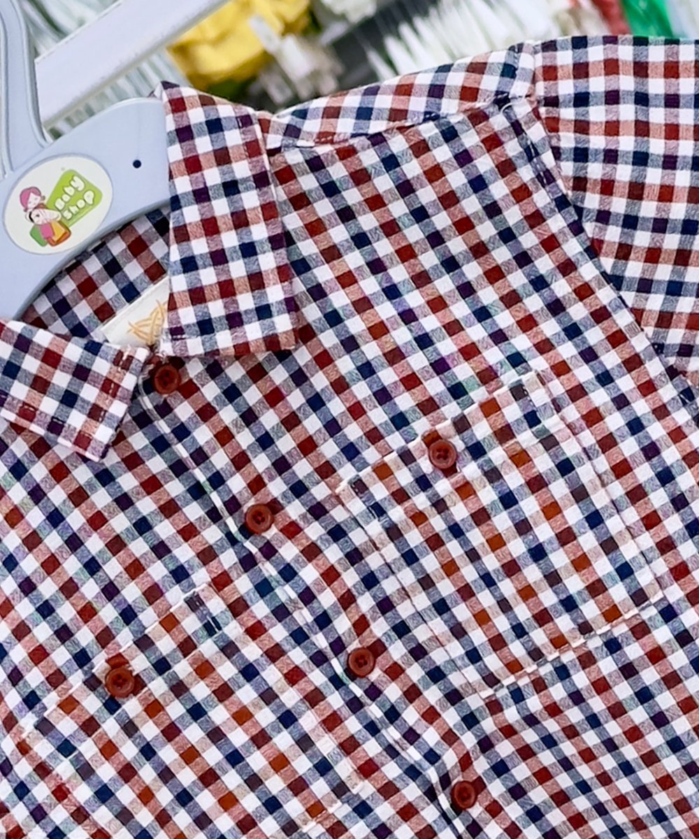 Boys Short Sleeve Shirt (3 Years-15/16 ) (107831)