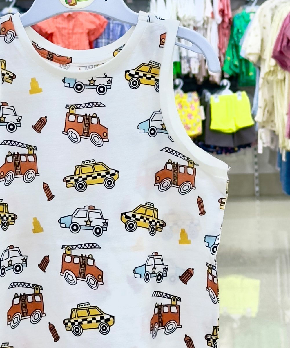 Boys Tank Top (Size-0/3 M-6 Years) (106459)