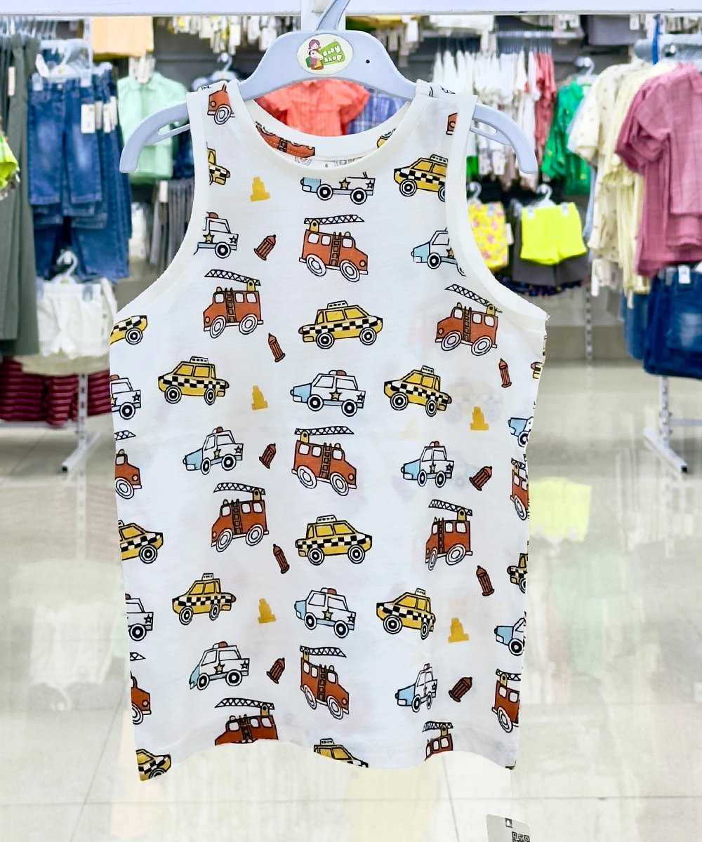Boys Tank Top (Size-0/3 M-6 Years) (106459)
