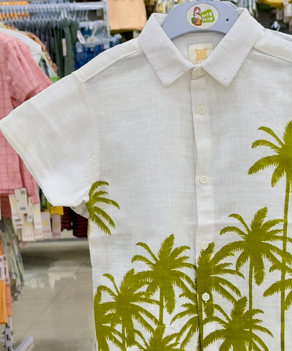 Boys Short Sleeve Shirt (0/3 M-6 Year) (98893)
