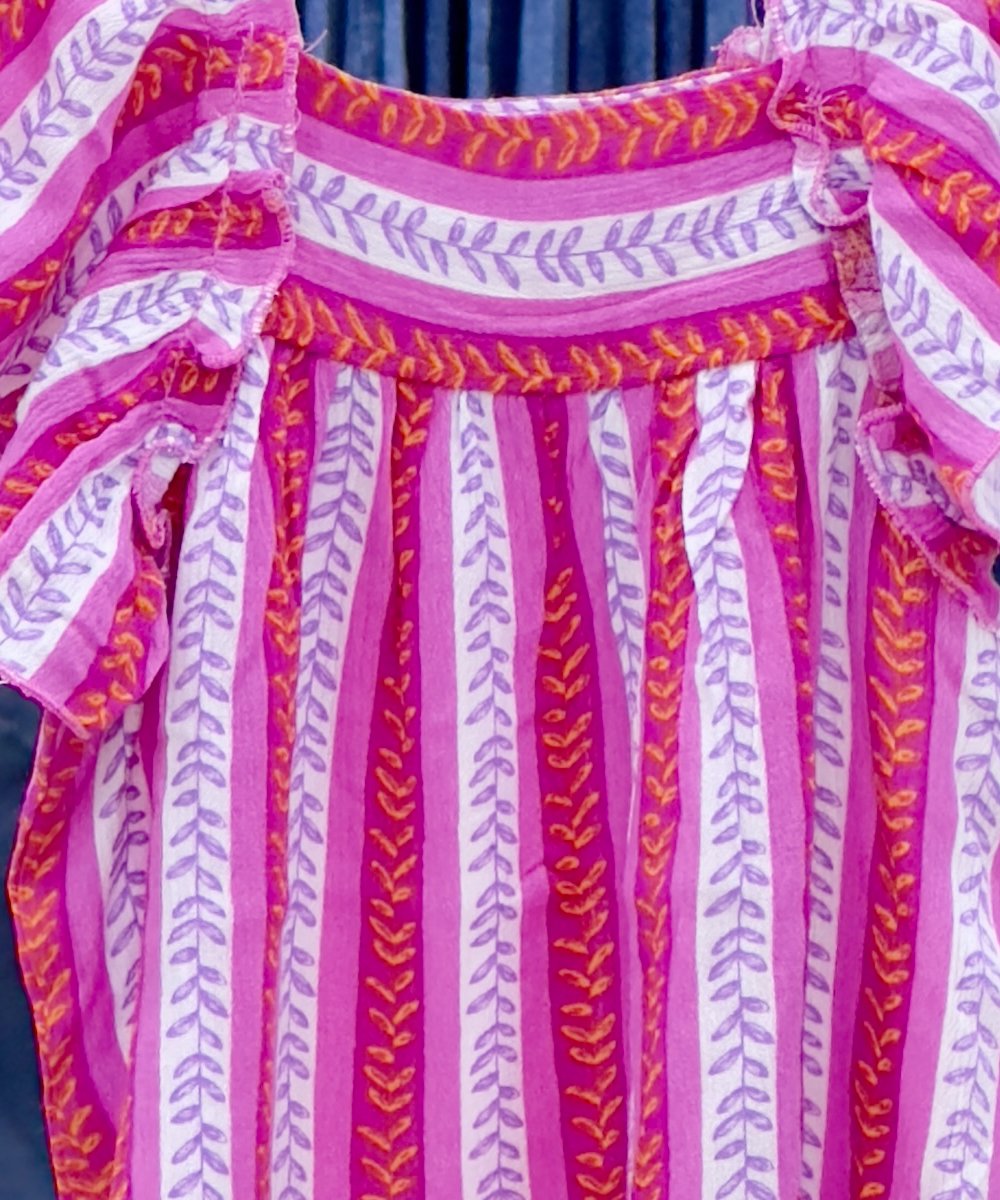 Girls Dress ( Size- 3/6 M to 6 Years ) (110703)