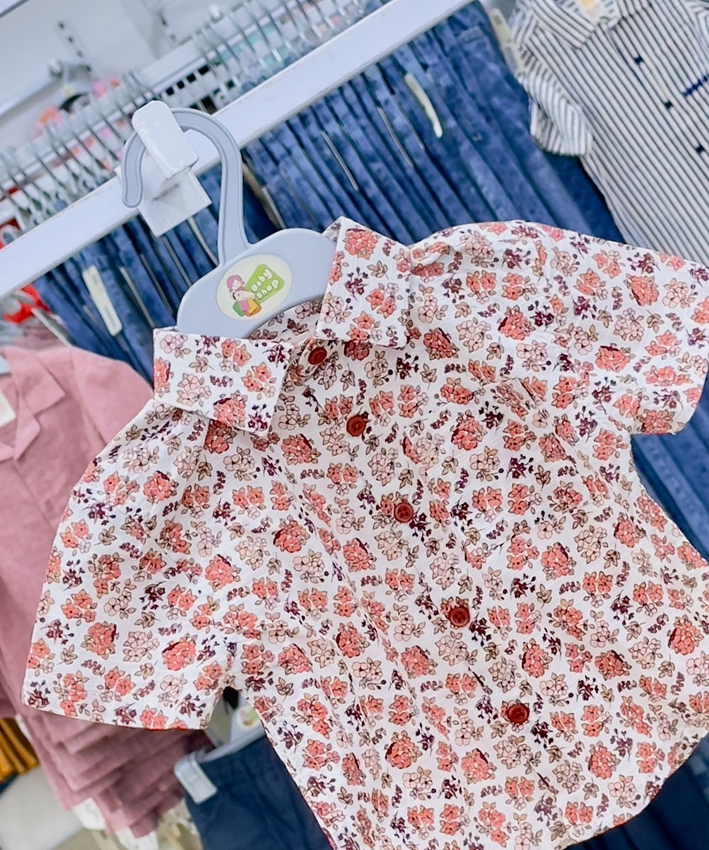 Boys Short Sleeve Shirt (0/3 M-6 Year) (105130)