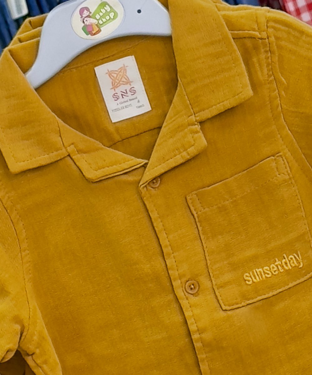 Boys Short Sleeve Shirt (3 Years-15/16 Years) (110511)