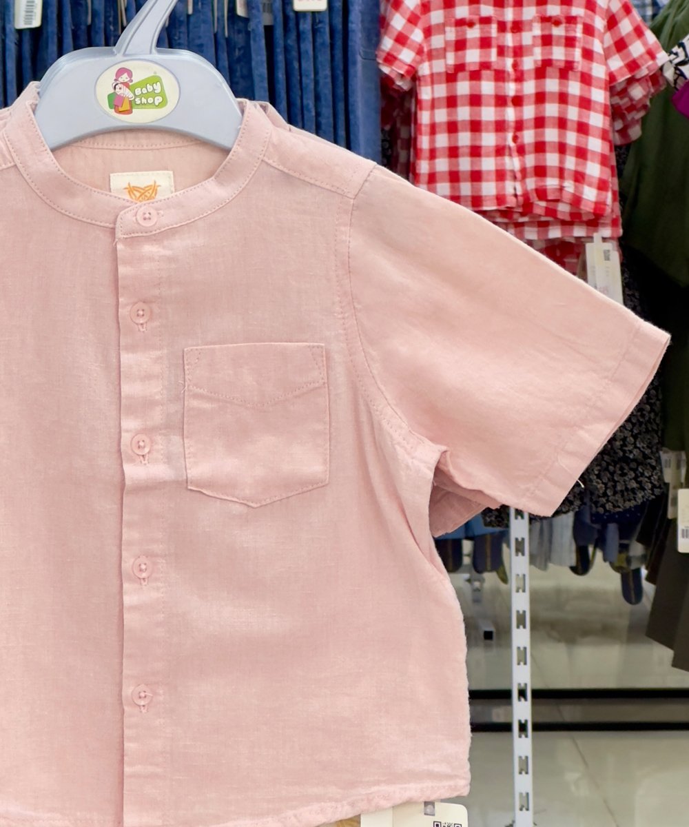 Boys Short Sleeve Shirt (3/6 M-6 Years) (110068)
