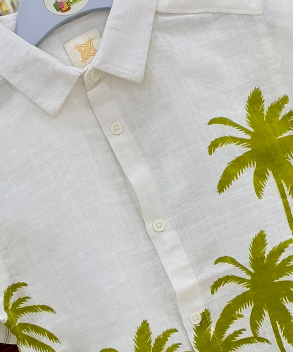 Boys Short Sleeve Shirt (0/3 M-6 Year) (98893)