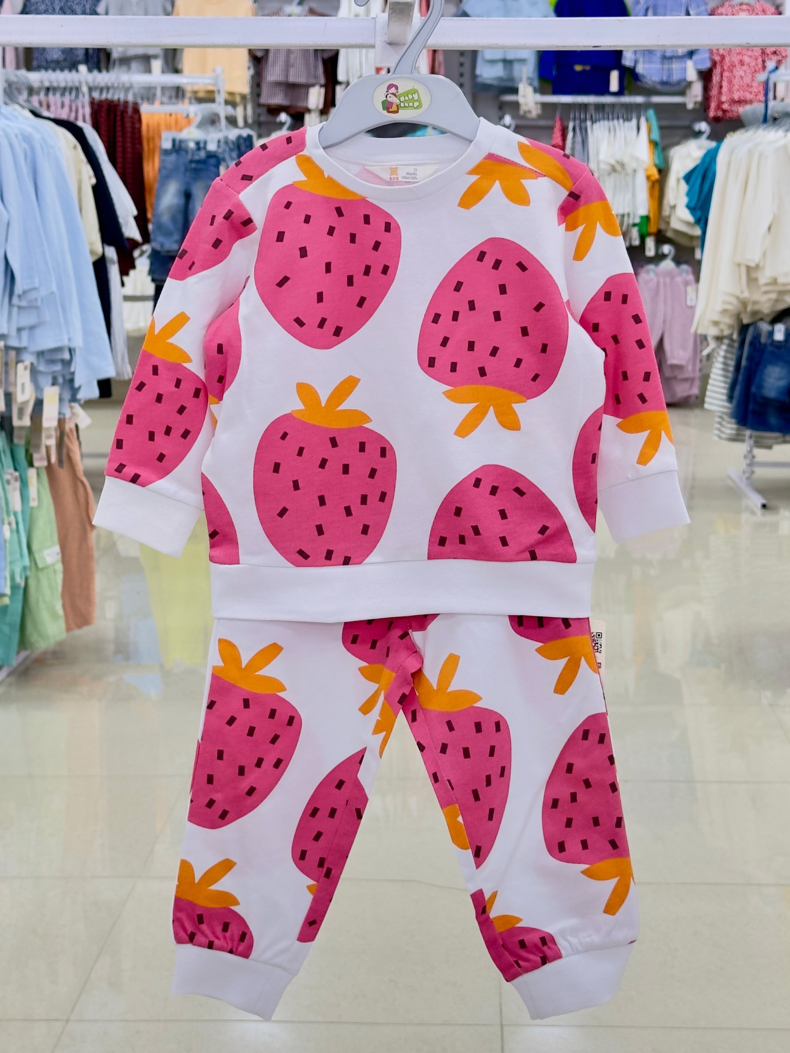 Girls 2 Pcs Set (Size-3/6 M to 6 Years) (111006)