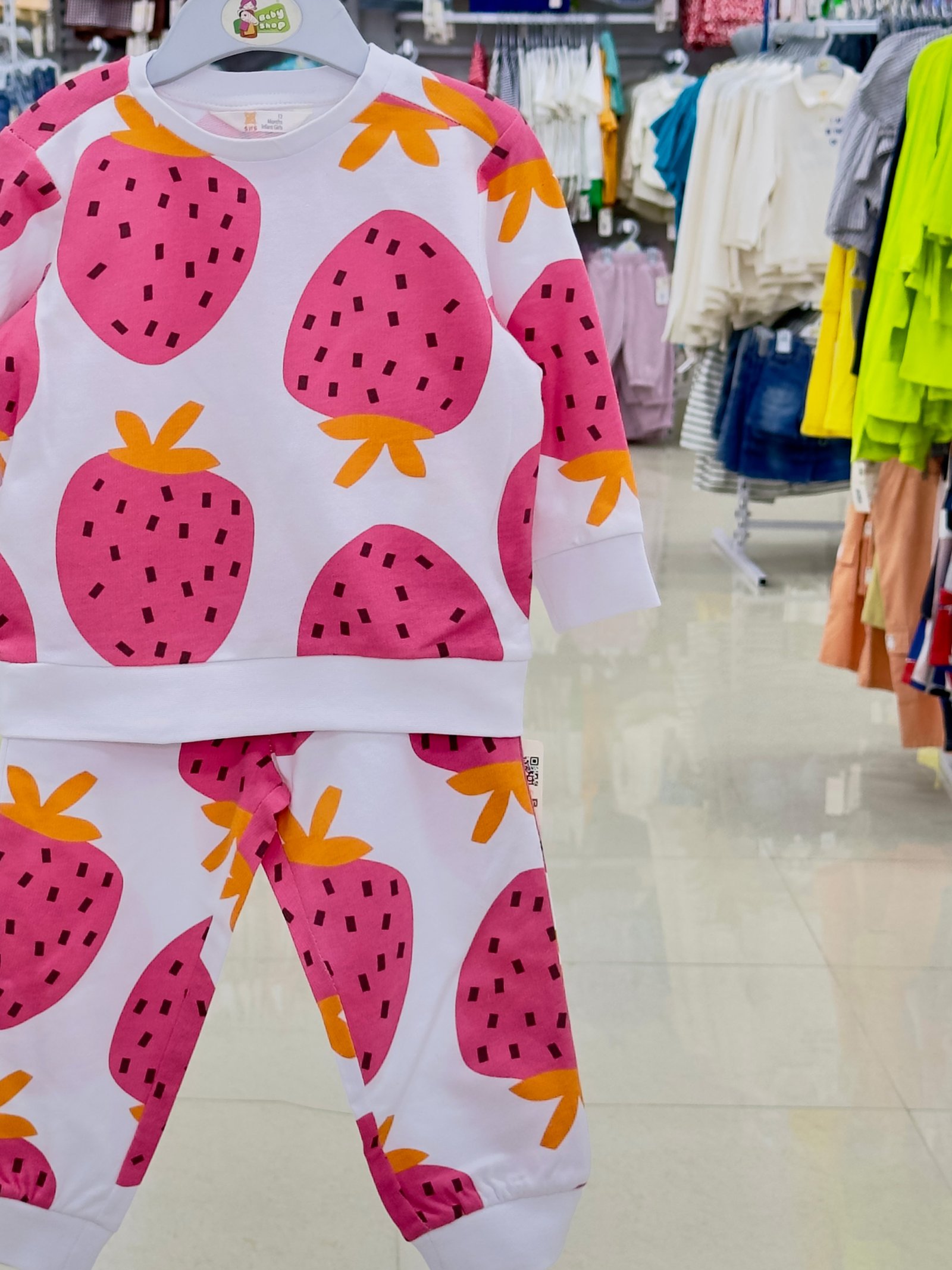 Girls 2 Pcs Set (Size-3/6 M to 6 Years) (111006)