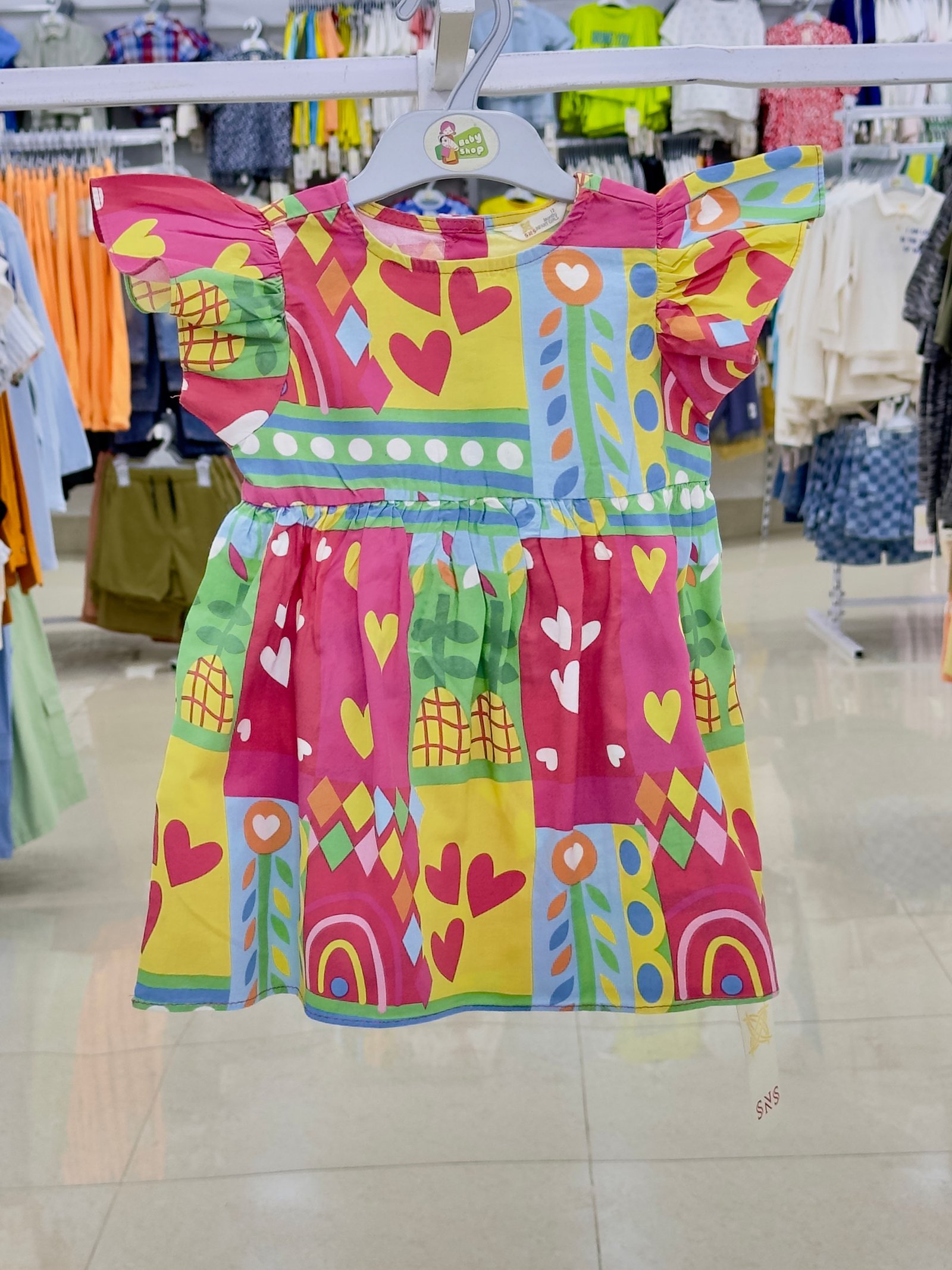 Girls Dress (0/3 M-6 Year) (112681)