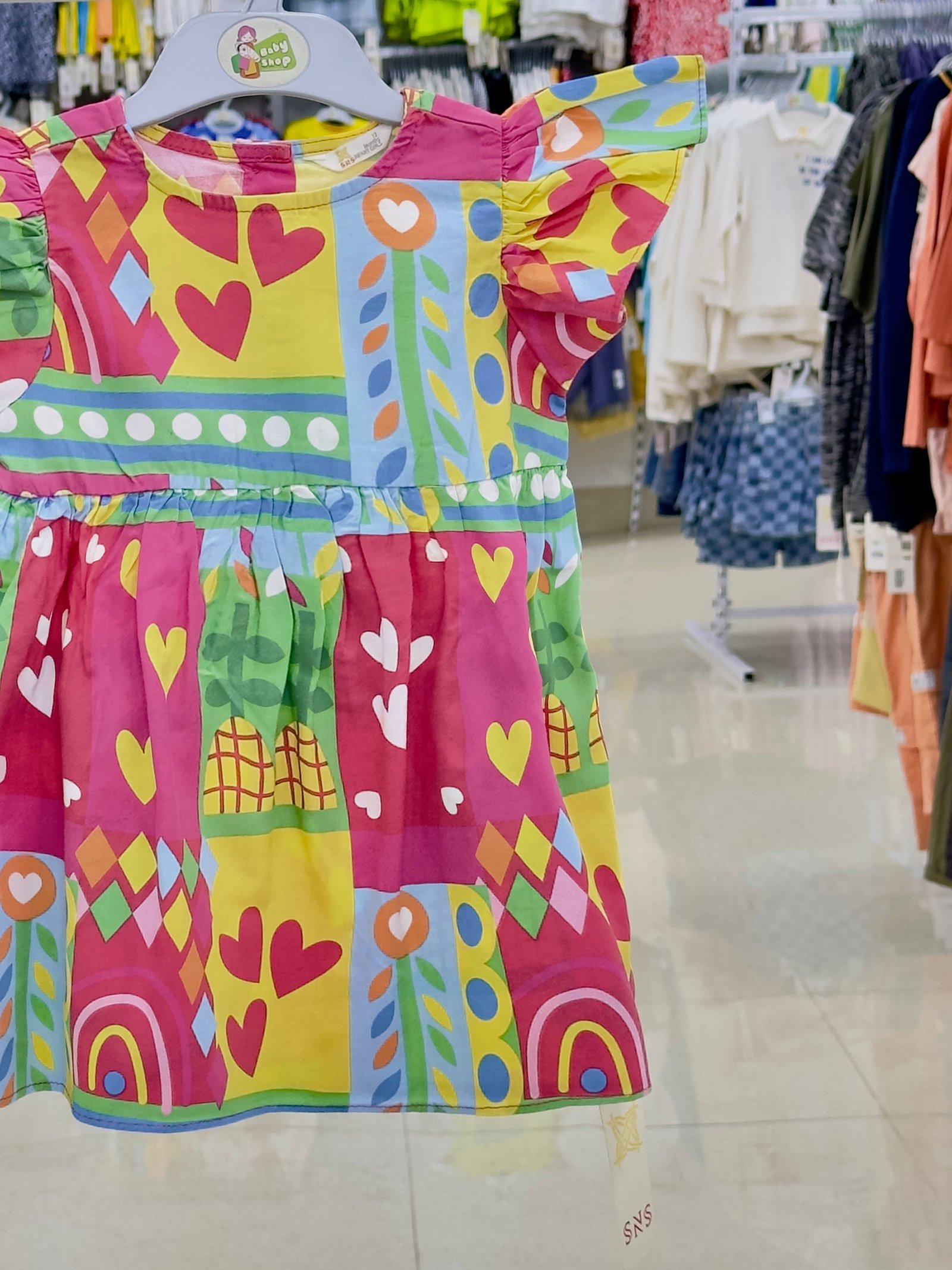 Girls Dress (0/3 M-6 Year) (112681)