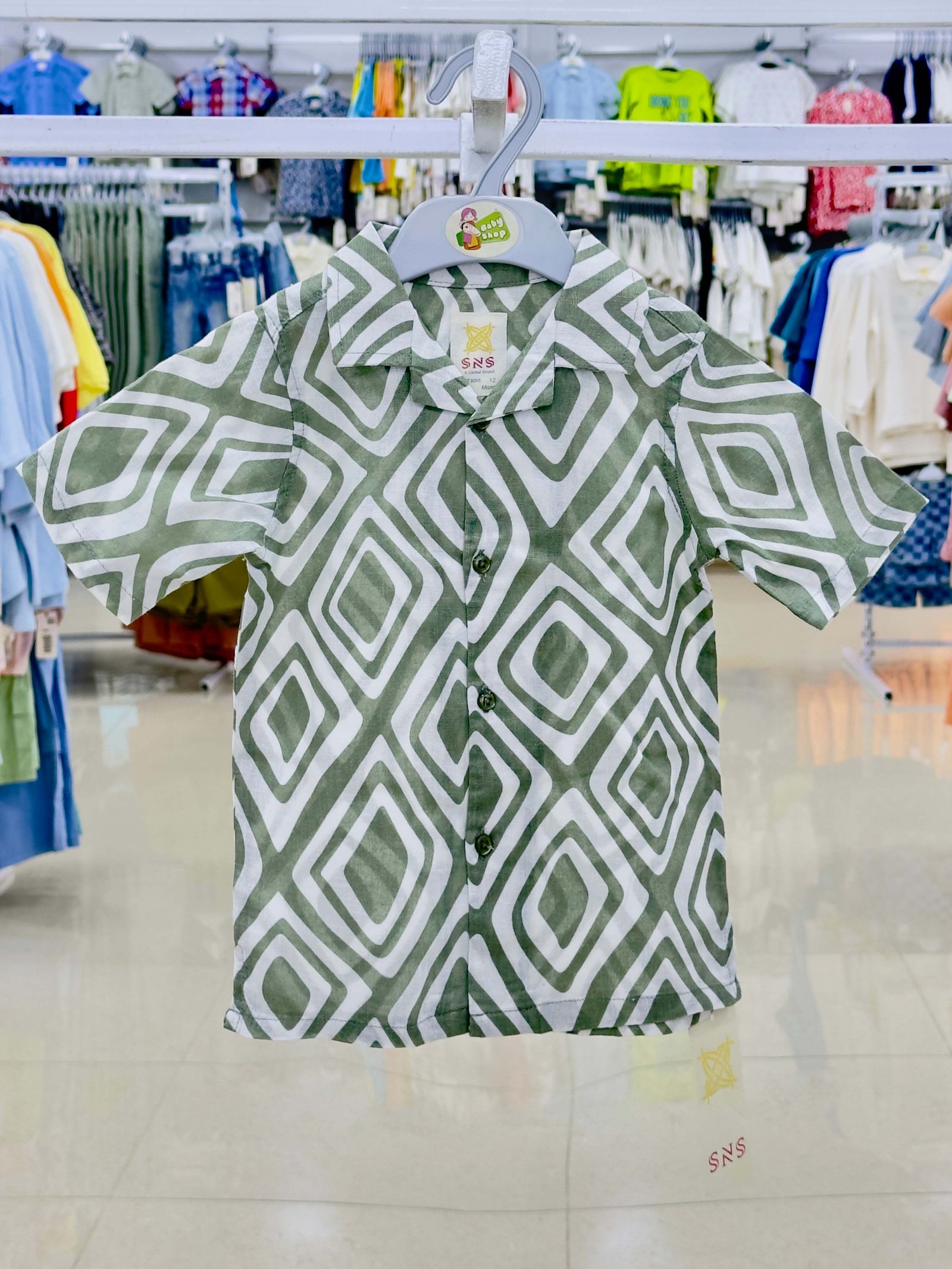 Boys Short Sleeve  Shirt (size-0/3 M to 6 Year) (112997)