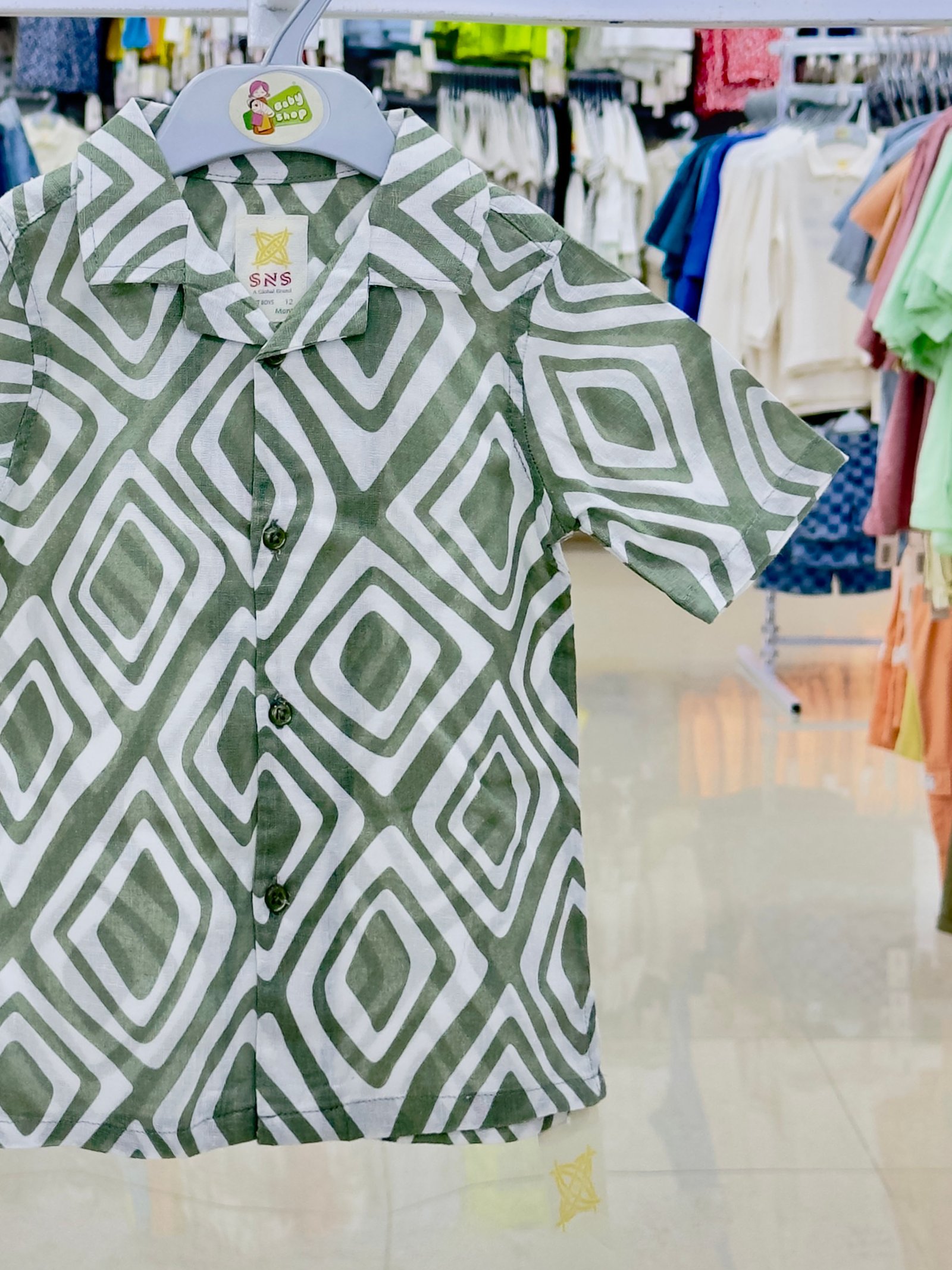 Boys Short Sleeve  Shirt (size-0/3 M to 6 Year) (112997)