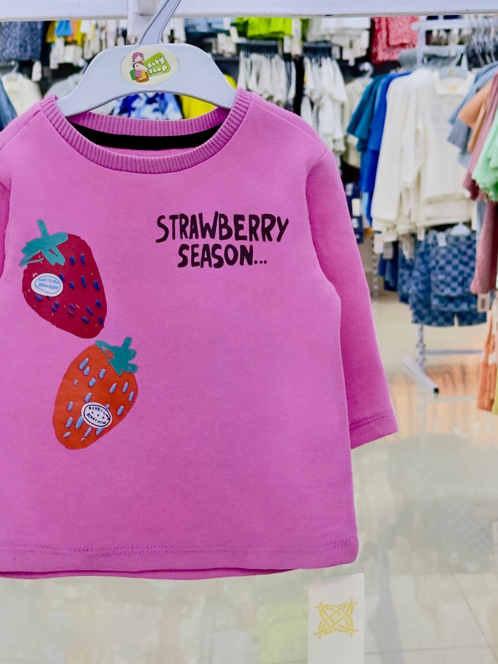 Girls Full Sleeve T- Shirt (Size-3/6 M to 6 Years) (112976)