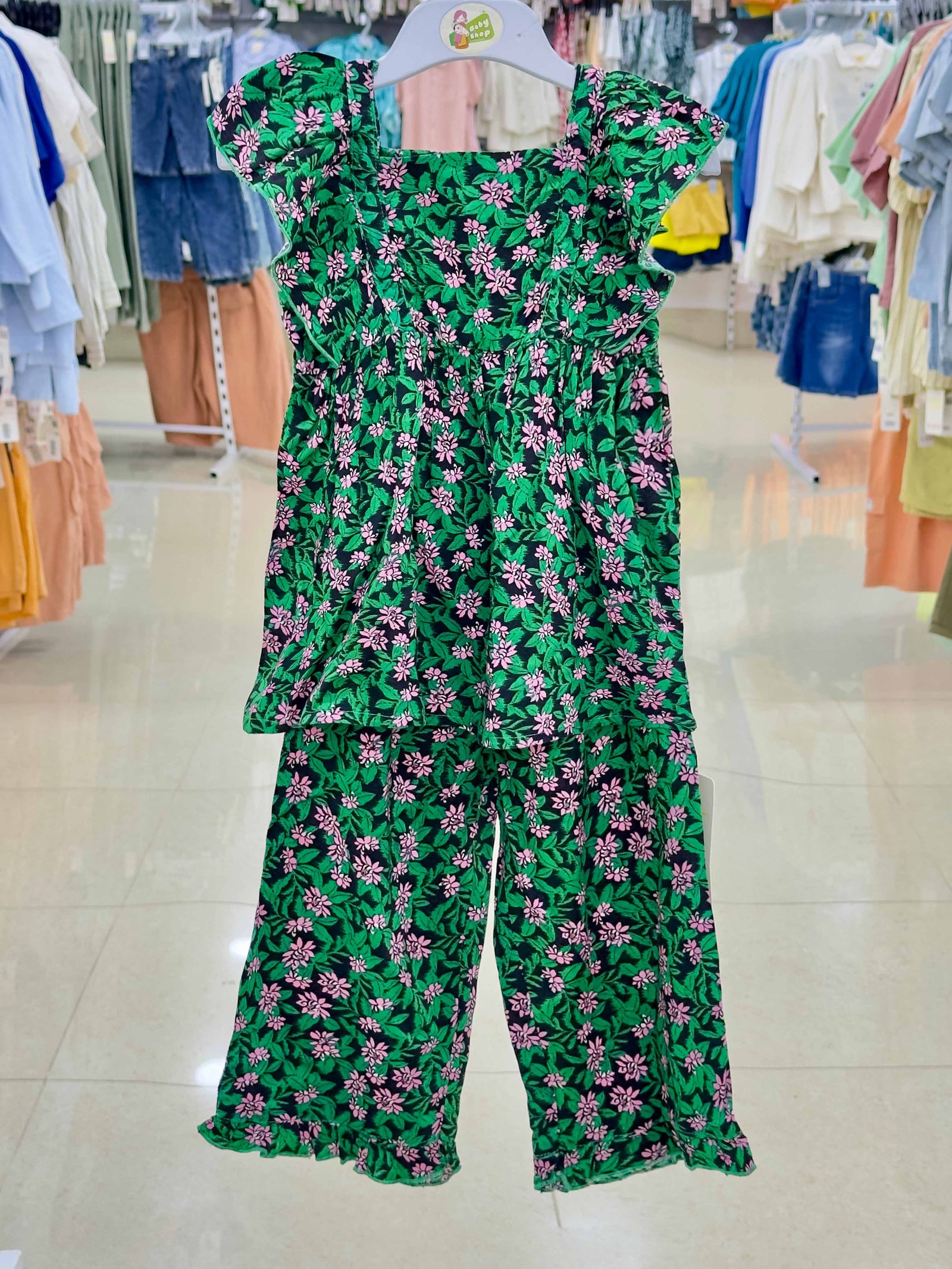 Girls  2 Pcs Set ( size-3/6 M to 6 Year) (113370)