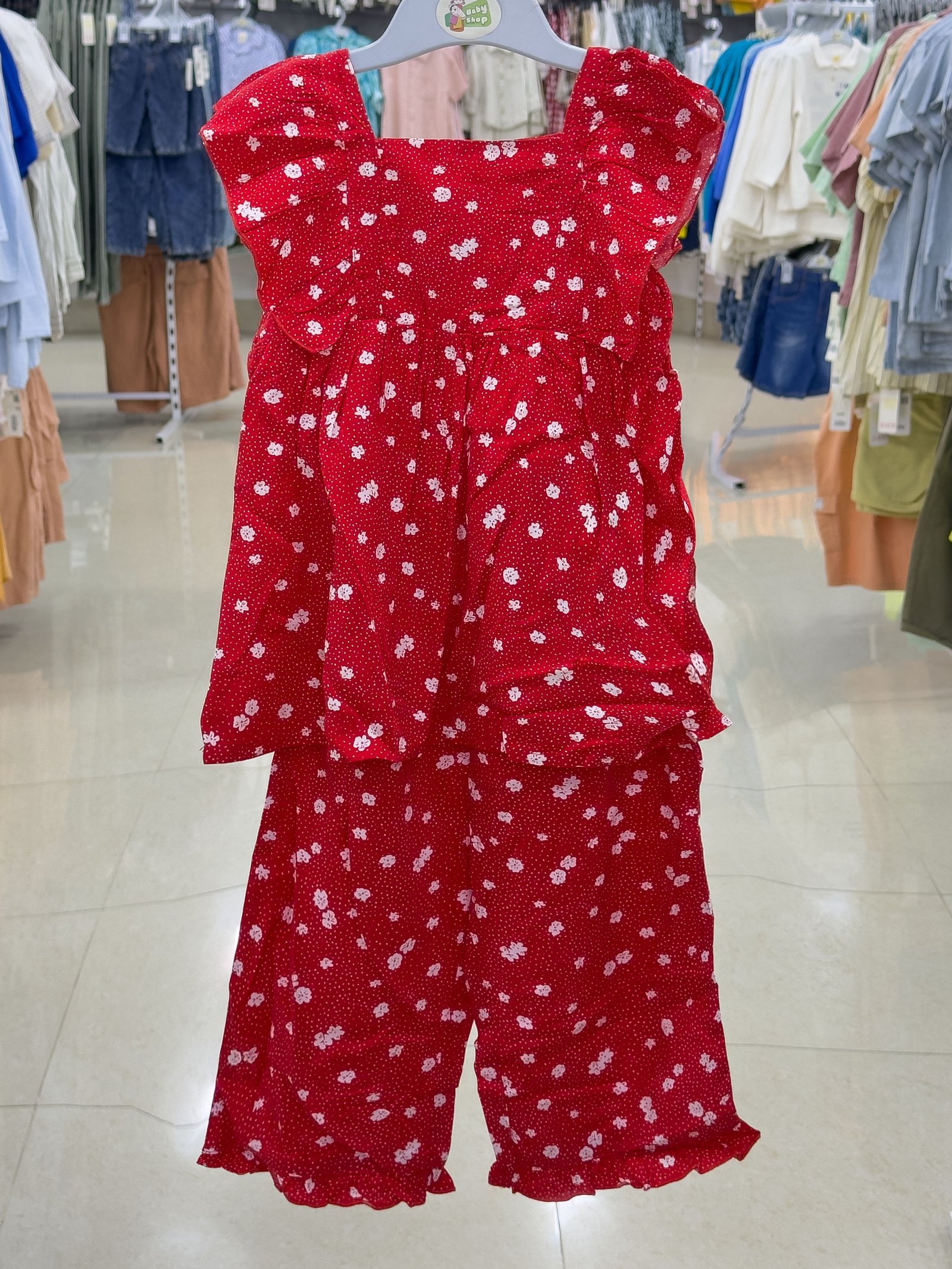 Girls 2 Pcs Set ( size-3/6 M To 6 Year) (113243)