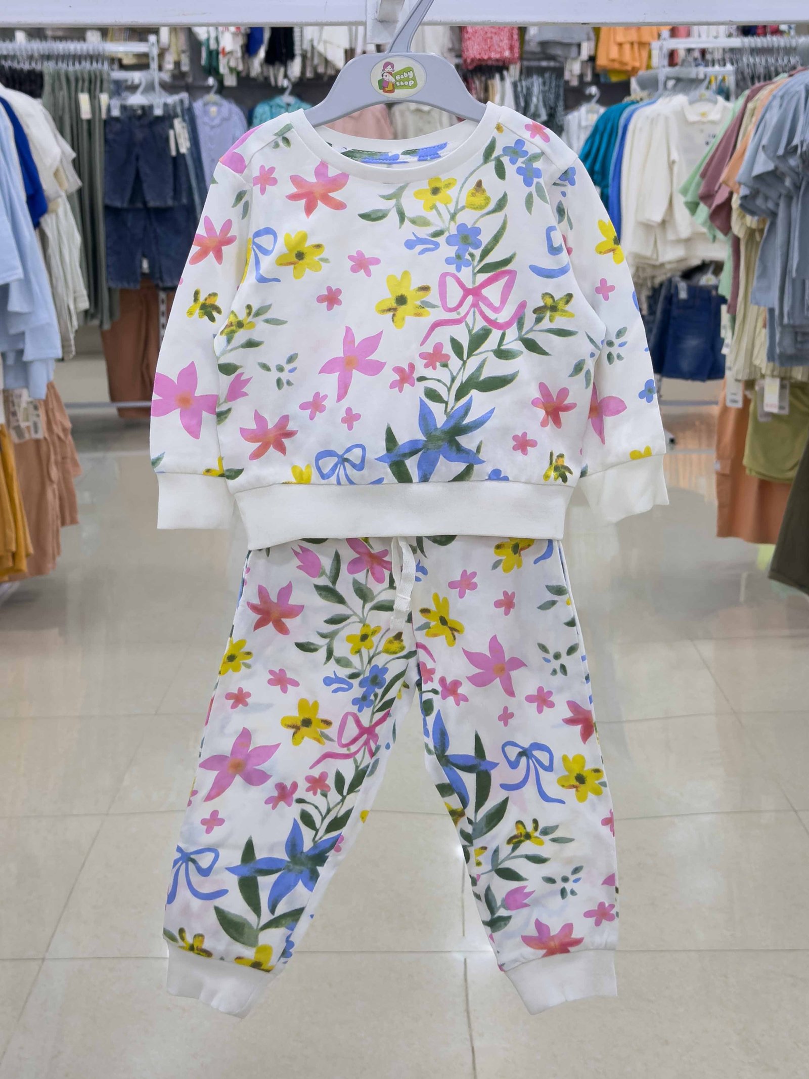 Girls 2 Pcs Set  (Size-0/3 M to 6Years) (113442)