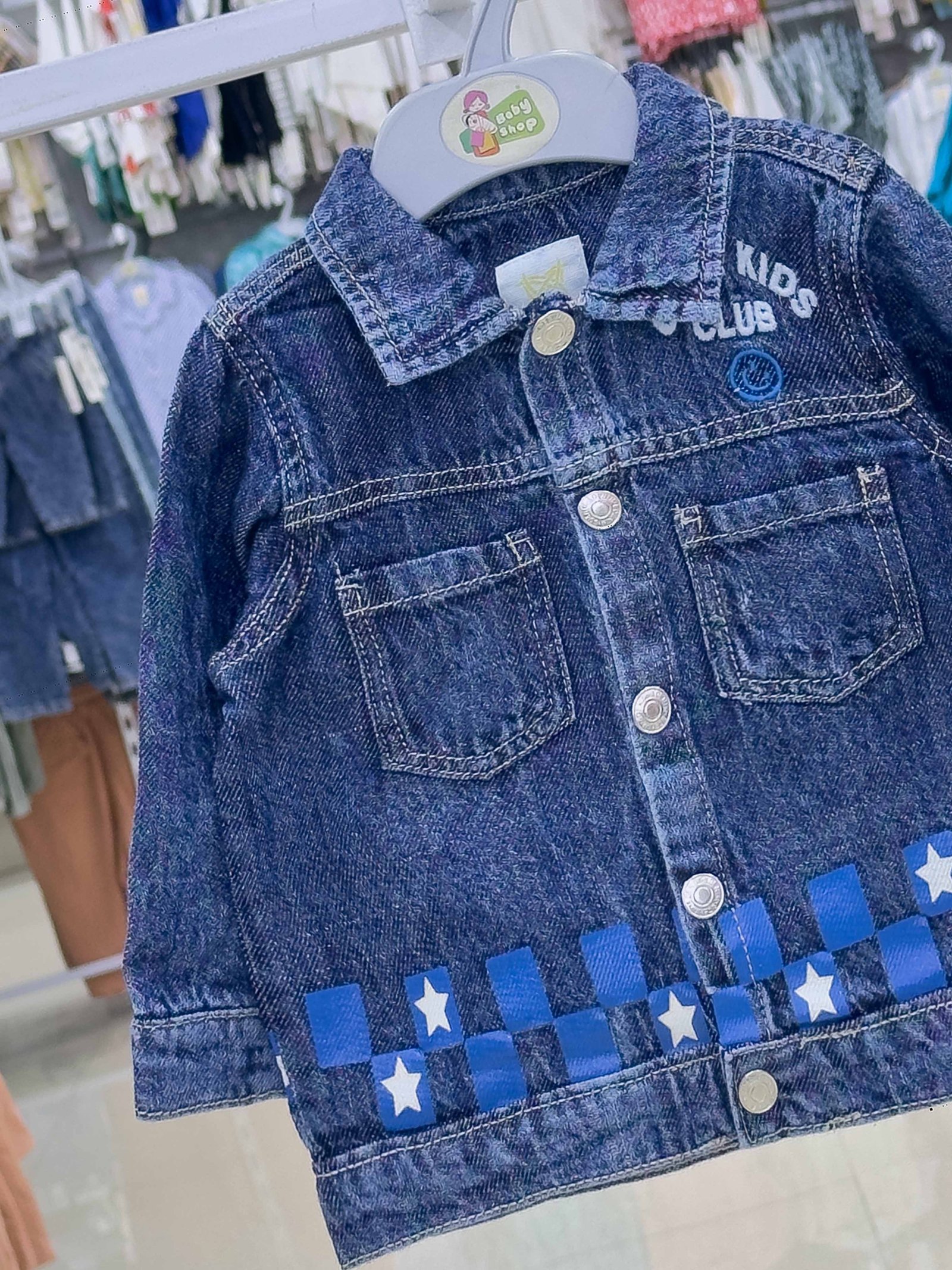 Boys Denim Jacket (Size-3/6 M To 6 Years ) (113319)