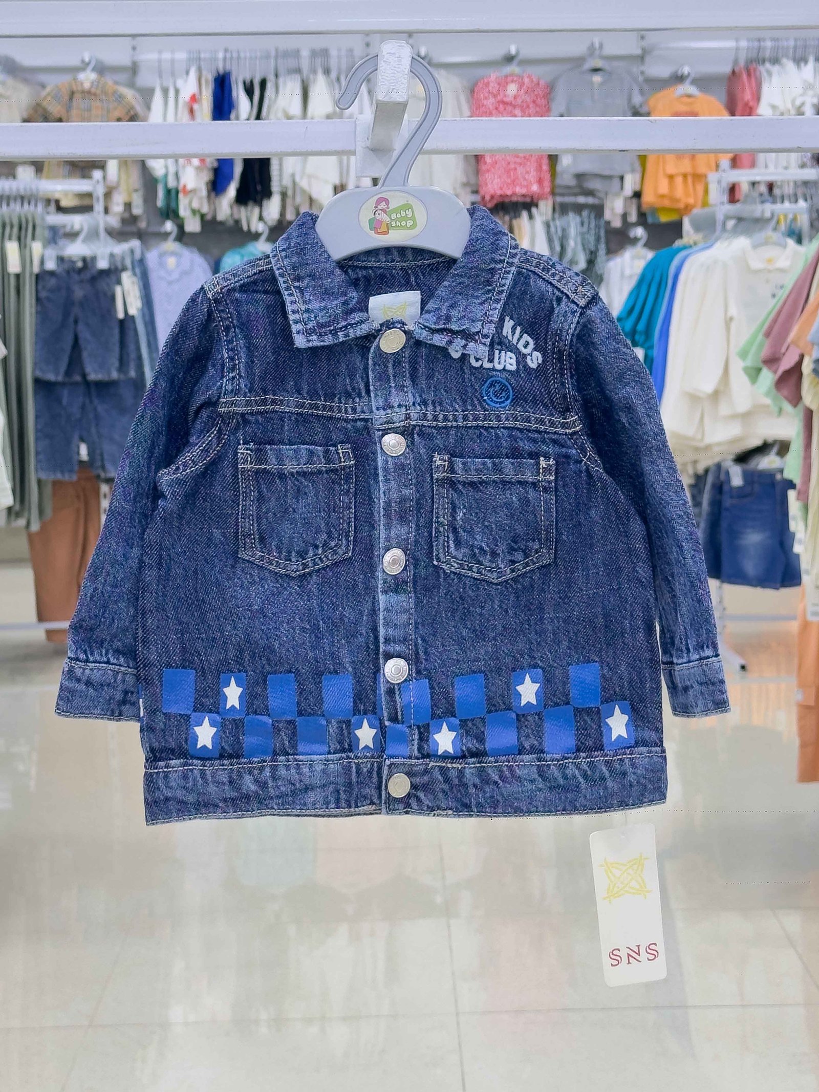 Boys Denim Jacket (Size-3/6 M To 6 Years ) (113319)